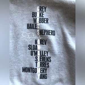 Grey’s Anatomy Gray Hoodie, Women’s Small